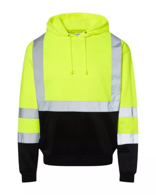 Kishigo® Unisex Hi-Vis Hooded Sweatshirt