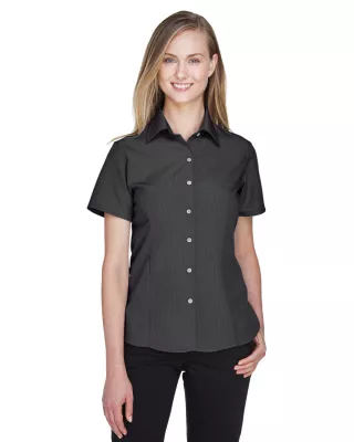 Harriton Ladies' Barbados Textured Camp Shirt