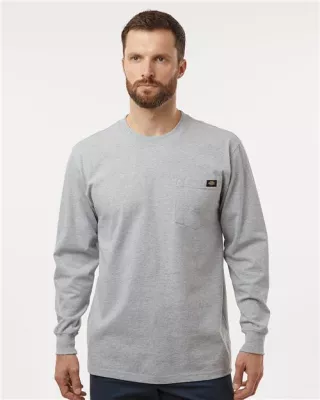 Dickies® Men's Traditional Heavyweight Long Sleeve T-Shirt