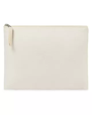 Gemline Aware™ Recycled Cotton Zippered Pouch