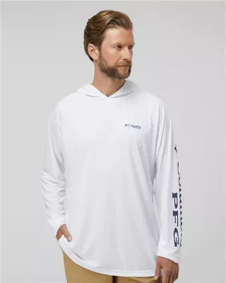 Columbia PFG Terminal™ Tackle Hooded Long Sleeve Shirt