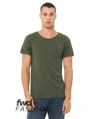 BELLA+CANVAS FWD Fashion Unisex Triblend Raw Neck T-Shirt
