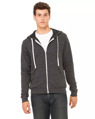 BELLA+CANVAS Unisex Triblend Sponge Fleece Full-Zip Hoodie