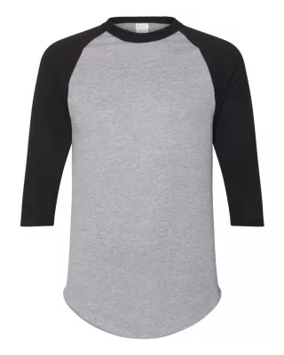 Augusta Sportwear® Three-Quarter Sleeve Baseball Jersey