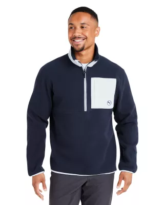 PUMA GOLF Men's Fleece Quarter-Zip