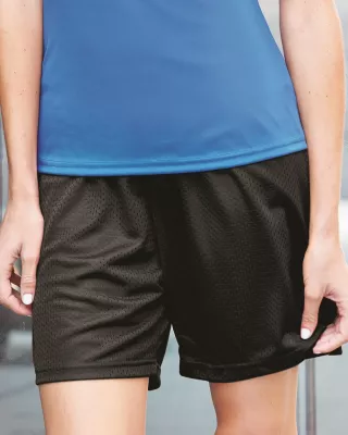 Badger 5'' Women's Pro Mesh Shorts w/Solid Liner