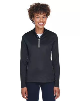 ULTRACLUB Ladies' Cool & Dry Sport Quarter-Zip Pullover