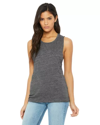 BELLA+CANVAS Ladies' Flowy Scoop Muscle Tank