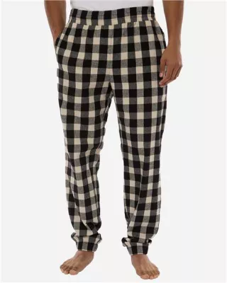 BOXERCRAFT Adult Cotton Flannel Jogger Pants