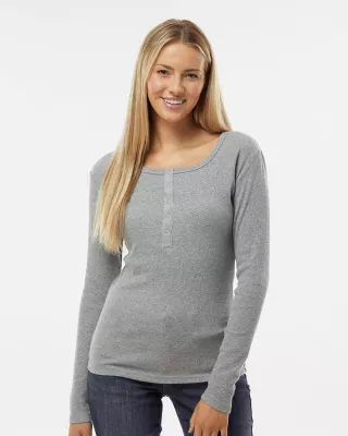 Boxercraft Women's Harper Long Sleeve Henley