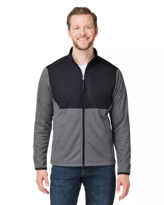 CORE365™ Men's Venture Heathered Stripe Hybrid Jacket
