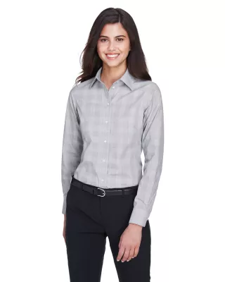 Devon and Jones® Women's Crown Collection® Glen Plaid Woven Dress Shirt
