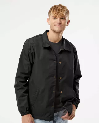 Independent Trading Co.® Men's Water-Resistant Windbreaker Coach's Jacket