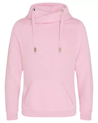 ALL WE DO is Men's Heavyweight Cross Over Neck Hooded Sweatshirt