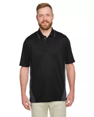 Harriton Men's Tall Flash Snag Protection Plus IL Colorblock Polo