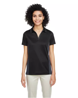 Harriton Ladies' Flash Snag Protection Plus IL Colorblock Short Sleeve Polo Shirt