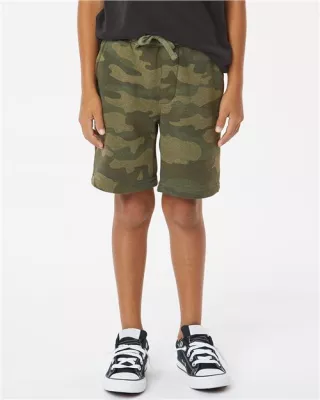 Independent Trading Co. Youth Lightweight Blend Fleece Shorts
