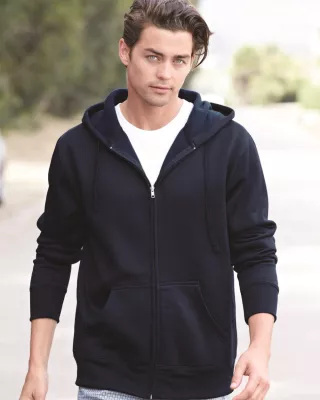 Independent Trading Co.® Unisex Blend Raglan Full-Zip Hooded Sweatshirt