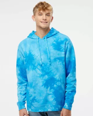 Independent Trading Co® Unisex Midweight Tie-Dyed Hooded Sweatshirt