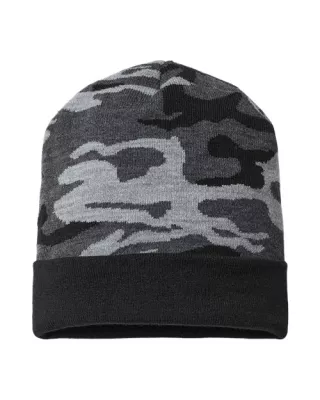 Cap America® USA-Made Camo Cuffed Beanie