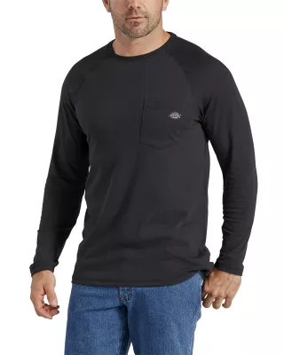 Williamson-Dickie Mfg Co Men's Tall Temp-iQ Performance Cooling Long Sleeve Pocket T-Shirt