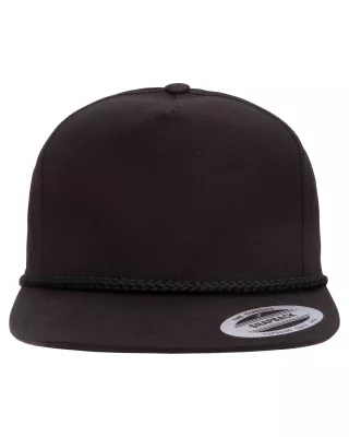 Yupoong Poplin Golf Snapback Cap