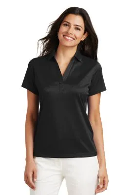 Port Authority® Women's Performance Fine Jacquard Polo.