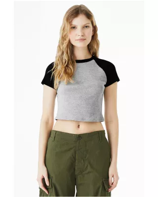 Bella+Canvas® Women's Micro Rib Raglan Baby T-Shirt