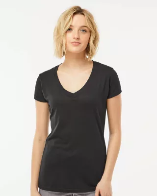 Tultex® Women's Poly-Rich V-Neck T-Shirt