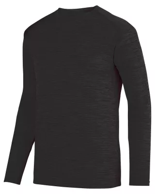 Augusta Adult Shadow Tonal Heather Long-Sleeve Training T-Shirt