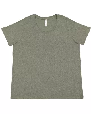 LAT Ladies' Curvy Fine Jersey T-Shirt