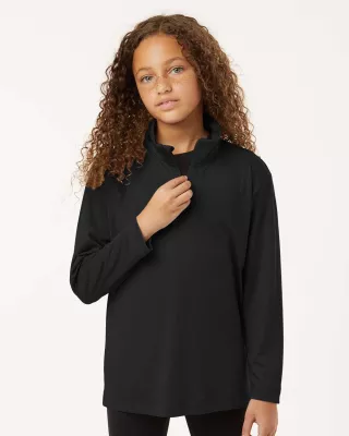 AllPro™ Pro-Lock Youth Performance Quarter-Zip Pullover Sweater