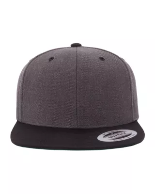 Yupoong Adult Flat Visor Classic Two-Tone Snapback Cap