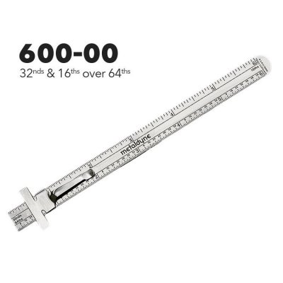 Promotional Mini Etched Metal Ruler