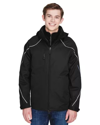 NORTH END® Men's Angle 3-in-1 Jacket w/Bonded Fleece Liner