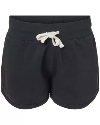 J AMERICA Ladies' Triblend Fleece Short