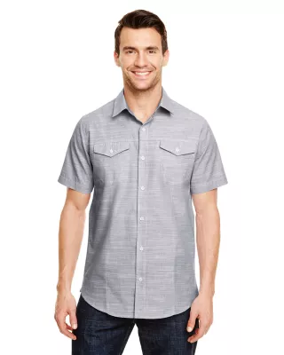 Burnside Men's Textured Woven Shirt