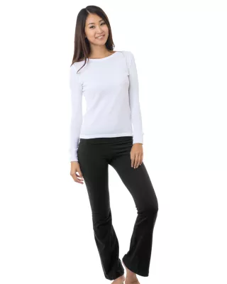 BAYSIDE Ladies' USA Made Yoga Pants