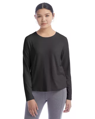 Champion Ladies' Cutout Long Sleeve T-Shirt