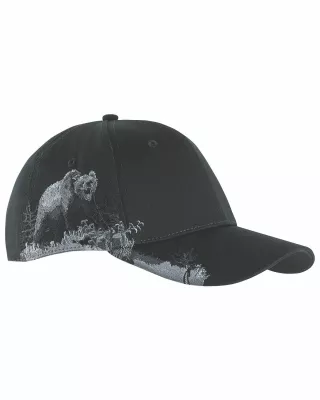 DRI DUCK Brushed Cotton Twill Grizzly Bear Cap