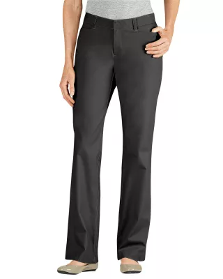 Williamson-Dickie Mfg Co Ladies' Curvy Fit Straight Leg Flat Front Pant