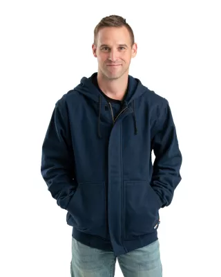Berne Apparel Men's Flame Resistant Full-Zip Hooded Sweatshirt