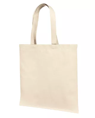 Liberty Bags® Cotton Canvas Tote Bag w/Self Fabric Handles