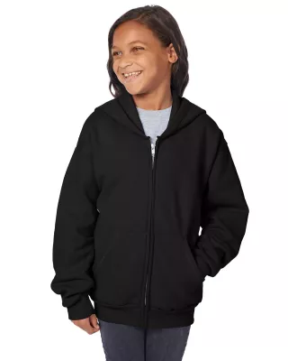 Hanes® Youth EcoSmart® Full-Zip Hooded Sweatshirt