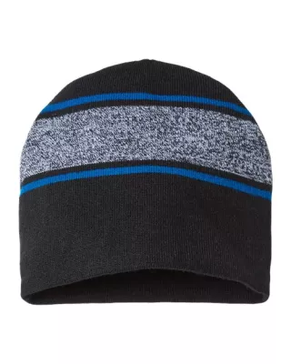 Cap America® USA-Made Variegated Striped Beanie