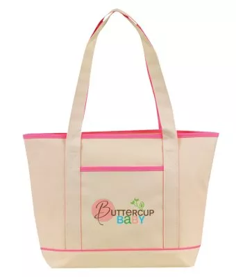 Natural Boat Tote