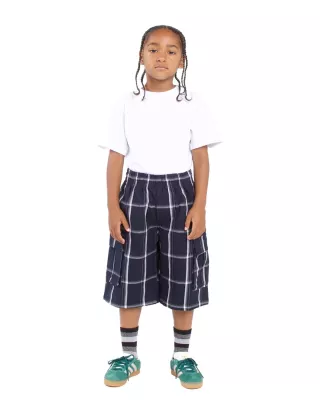 SHAKA WEAR Youth Plaid Shorts