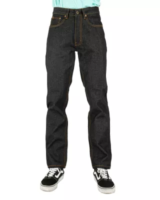 SHAKA WEAR Men's Raw Denim Straight-Leg Jean Pant