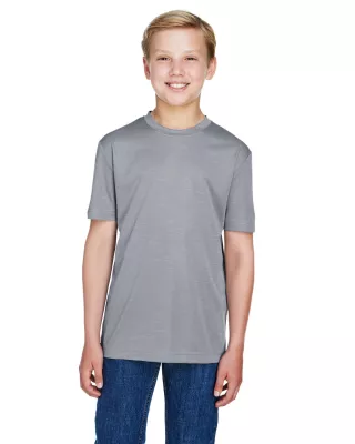 Team 365 Youth Sonic Heather Performance Short Sleeve T-Shirt