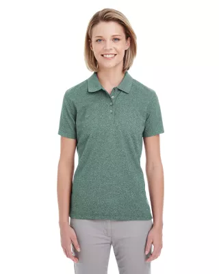 ULTRACLUB Ladies' Heathered Piqué Polo